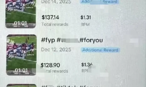 Tiktok中视频体育赛道混剪原创长期玩法，靠播放量賺米，小白轻松上手