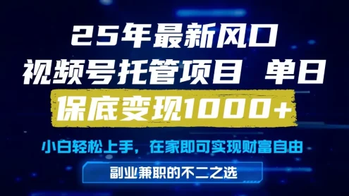 真正的懒人项目，妥妥的福利，先到先得，单日保底1000+